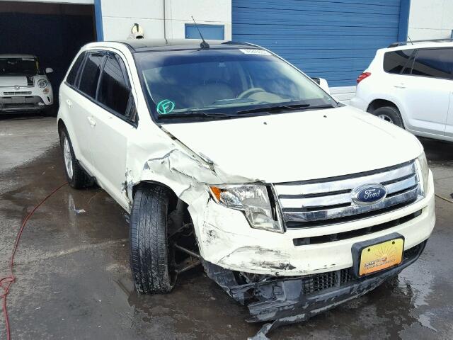 2FMDK39C27BB51002 - 2007 FORD EDGE SEL P WHITE photo 1