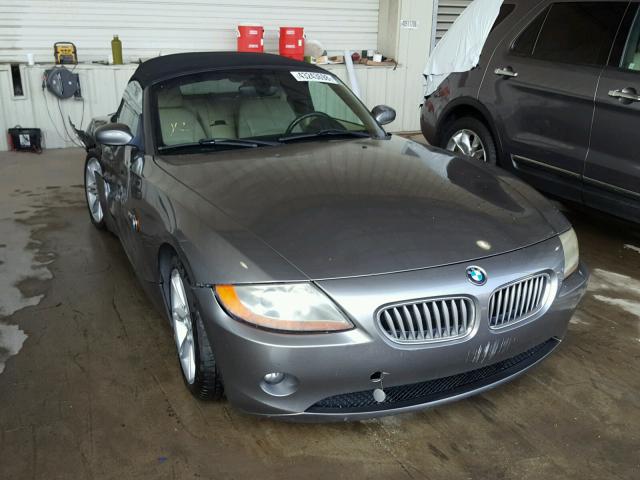 4USBT53454LU06155 - 2004 BMW Z4 3.0 SILVER photo 1