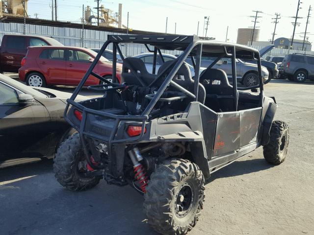 4XAXY76A9BB075441 - 2011 POLARIS RANGER RZR BLACK photo 4