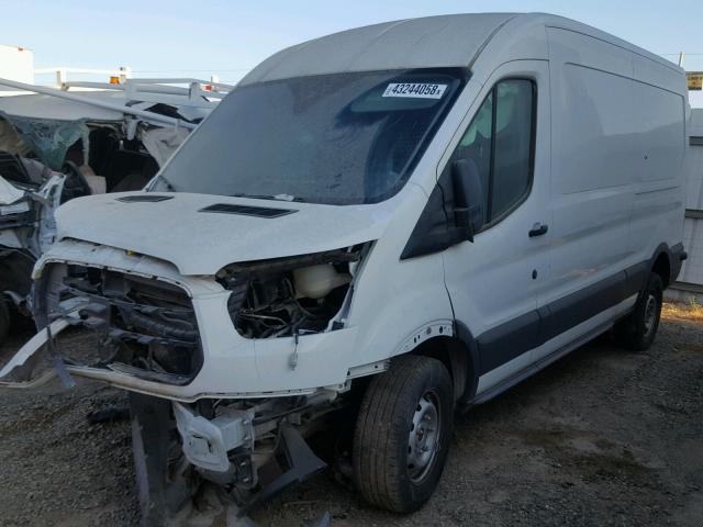 1FTYE2CM9GKA29140 - 2016 FORD TRANSIT T- WHITE photo 2