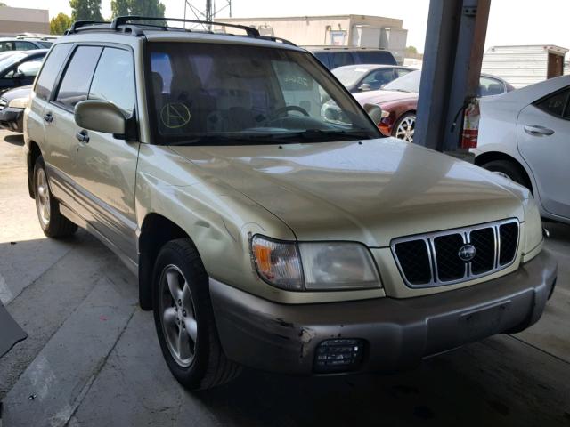 JF1SF65502H744979 - 2002 SUBARU FORESTER S 金色 照片 1