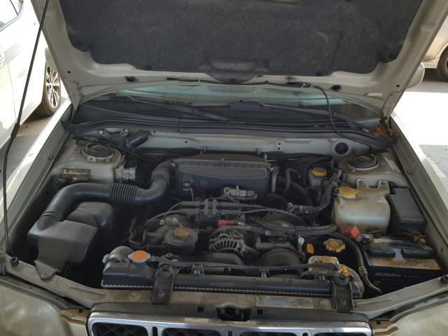 JF1SF65502H744979 - 2002 SUBARU FORESTER S 金色 照片 7