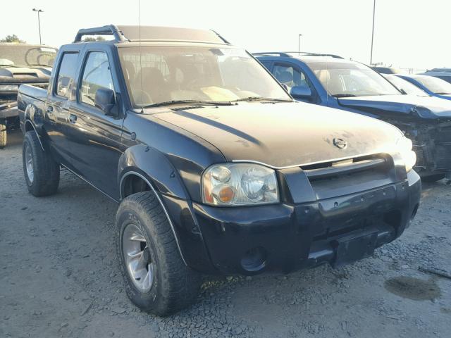 1N6MD27Y82C375064 - 2002 NISSAN FRONTIER C BLACK photo 1