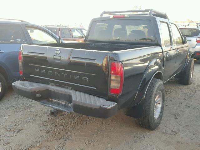 1N6MD27Y82C375064 - 2002 NISSAN FRONTIER C BLACK photo 4