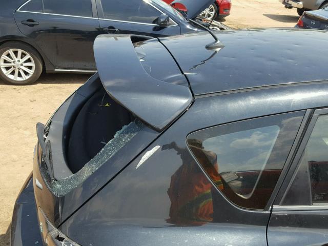 JM1BK34M981865573 - 2008 MAZDA SPEED 3 BLACK photo 9