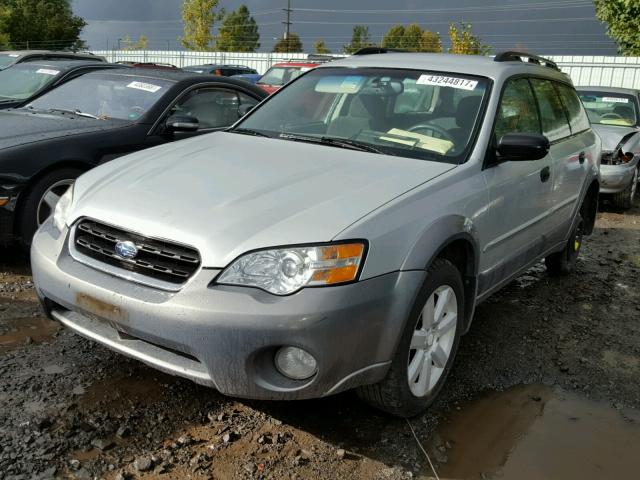 4S4BP61C766324452 - 2006 SUBARU LEGACY OUT SILVER photo 2