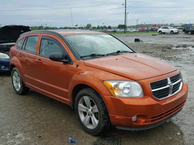 1B3CB3HA9BD107034 - 2011 DODGE CALIBER MA ORANGE photo 1