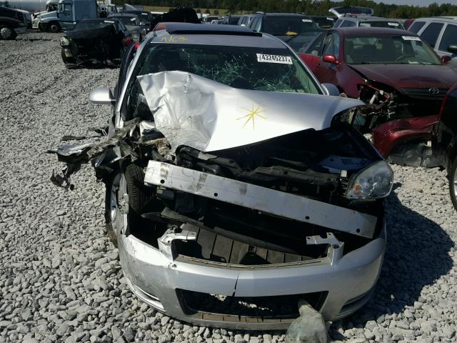 2G1WG5E30D1161036 - 2013 CHEVROLET IMPALA LT SILVER photo 9