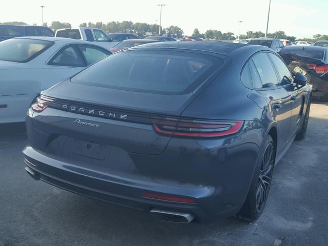 WP0AA2A77JL114229 - 2018 PORSCHE PANAMERA 2 GRAY photo 4