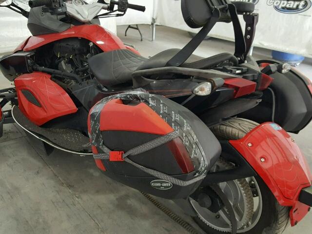 2BXJAHA179V000594 - 2009 CAN-AM SPYDER ROA RED photo 9