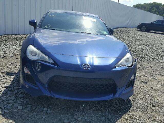 JF1ZNAA15D2700280 - 2013 TOYOTA SCION FR-S BLUE photo 9