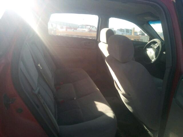 2G1WF52E349161719 - 2004 CHEVROLET IMPALA 红色 照片 6