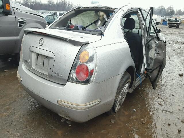 1N4AL11E72C267297 - 2002 NISSAN ALTIMA BAS SILVER photo 4