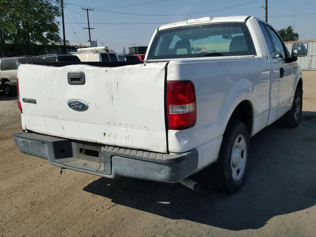 1FTRF12216NA57197 - 2006 FORD F150 WHITE photo 4