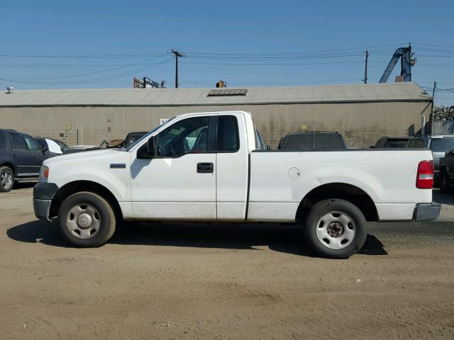 1FTRF12216NA57197 - 2006 FORD F150 WHITE photo 9