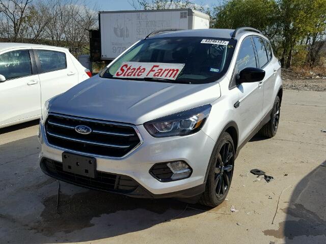 1FMCU0GD2HUC24283 - 2017 FORD ESCAPE SE SILVER photo 2