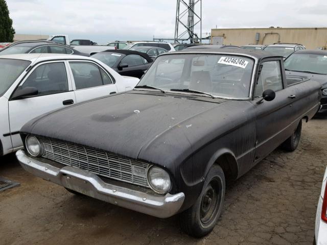 0R27S185411 - 1960 FORD RANCHERO BLACK photo 2