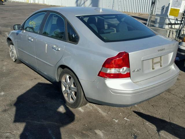 YV1MS390462187637 - 2006 VOLVO S40 2.4I SILVER photo 3