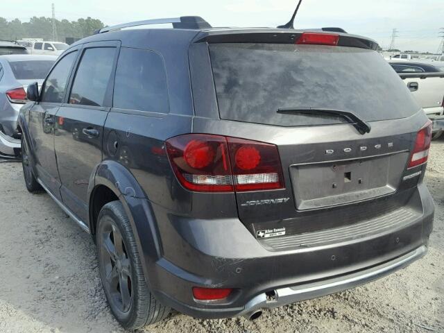 3C4PDCGG2FT577454 - 2015 DODGE JOURNEY CR CHARCOAL photo 3