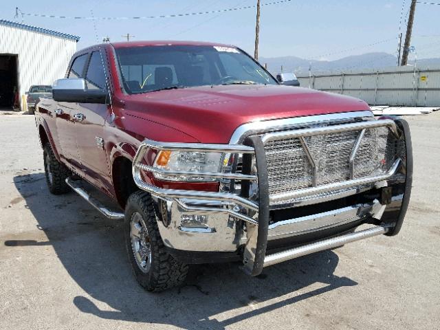 3C63D3EL9CG344875 - 2012 DODGE RAM 3500 L RED photo 1