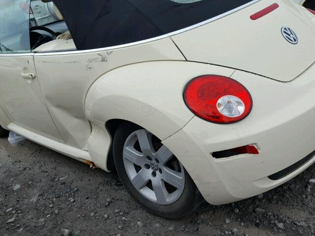 3VWRF21Y57M421383 - 2007 VOLKSWAGEN NEW BEETLE 米色 照片 9