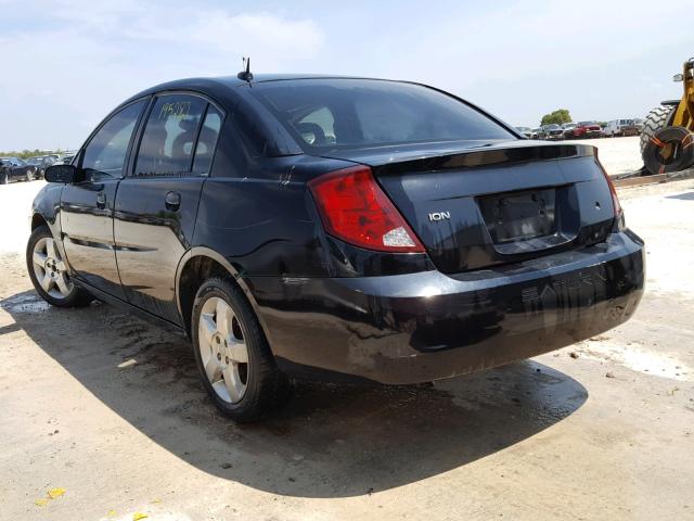 1G8AJ55F47Z175640 - 2007 SATURN ION LEVEL BLACK photo 3
