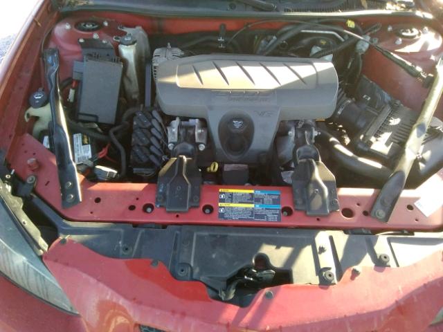 2G2WP552571141002 - 2007 PONTIAC GRAND PRIX RED photo 7