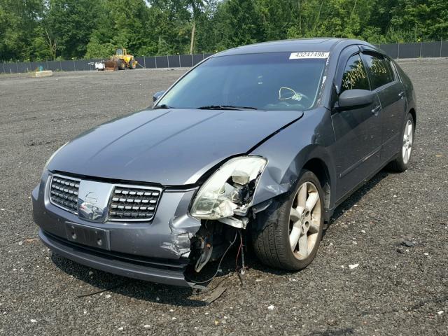 1N4BA41E35C864155 - 2005 NISSAN MAXIMA SE GRAY photo 2