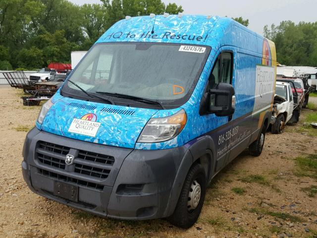 3C6TRVDG6EE129664 - 2014 RAM PROMASTER Sarı foto 2