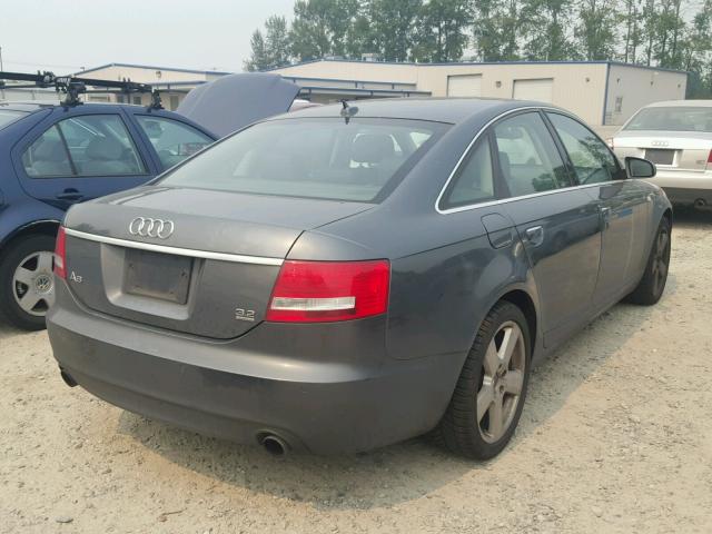 WAUEH94F97N080698 - 2007 AUDI A6 S-LINE GRAY photo 4