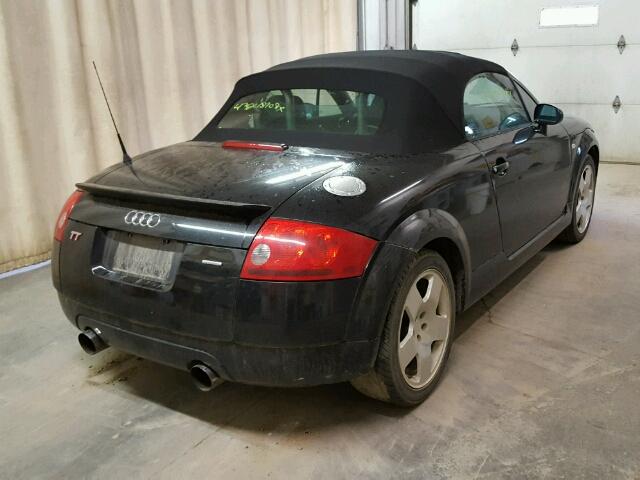 TRUUT28N311048114 - 2001 AUDI TT QUATTRO BLACK photo 4