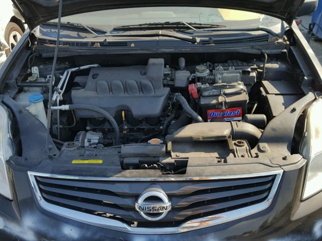 3N1AB6AP0BL634950 - 2011 NISSAN SENTRA 2.0 GRAY photo 7