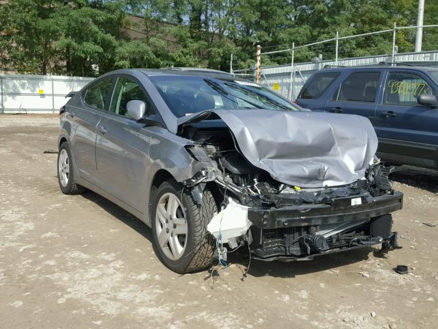 KMHDH4AE1CU335577 - 2012 HYUNDAI ELANTRA SILVER photo 1