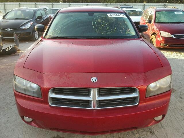 2B3CA5CT4AH150740 - 2010 DODGE CHARGER R/ RED photo 9