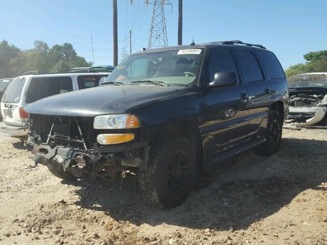 1GKEK63U54J205450 - 2004 GMC YUKON DENA BLACK photo 2