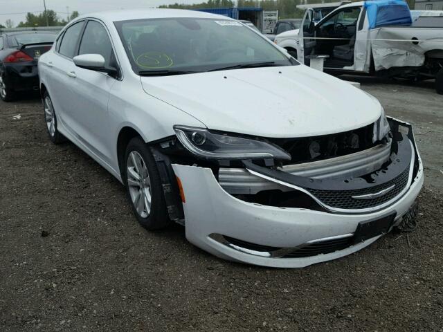 1C3CCCAB9GN125733 - 2016 CHRYSLER 200 LIMITE WHITE photo 1