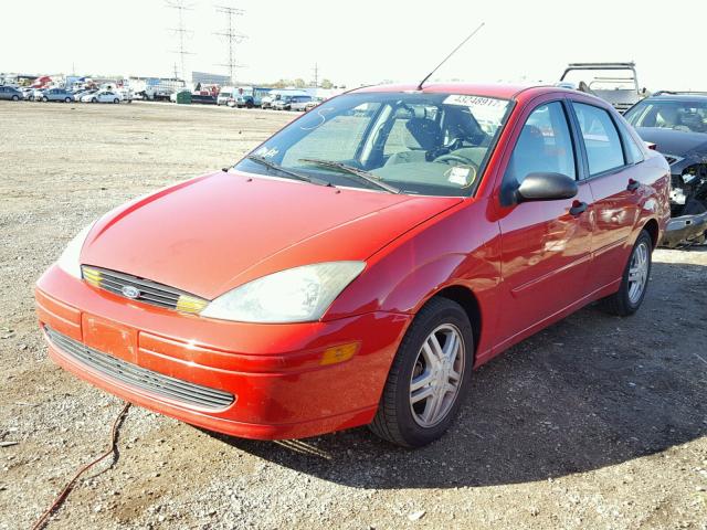 1FAFP34P63W333454 - 2003 FORD FOCUS RED photo 2