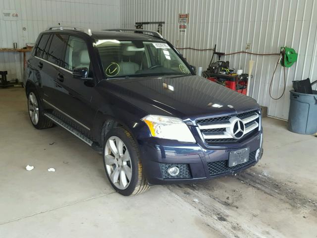 WDCGG8HB5AF324438 - 2010 MERCEDES-BENZ GLK 350 4M BLUE photo 1