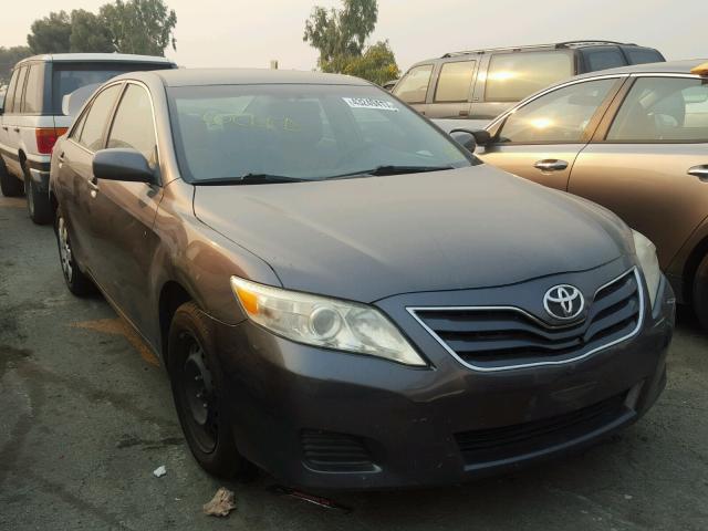 4T4BF3EK8BR124016 - 2011 TOYOTA CAMRY BASE GRAY photo 1