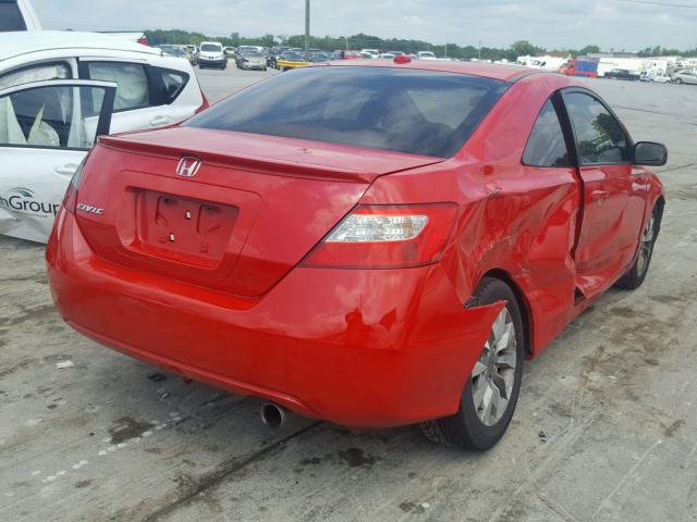 2HGFG1B97AH529418 - 2010 HONDA CIVIC EXL 红色 照片 4