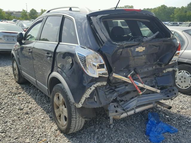 3GNAL2EKXES662886 - 2014 CHEVROLET CAPTIVA LS 蓝色 照片 3