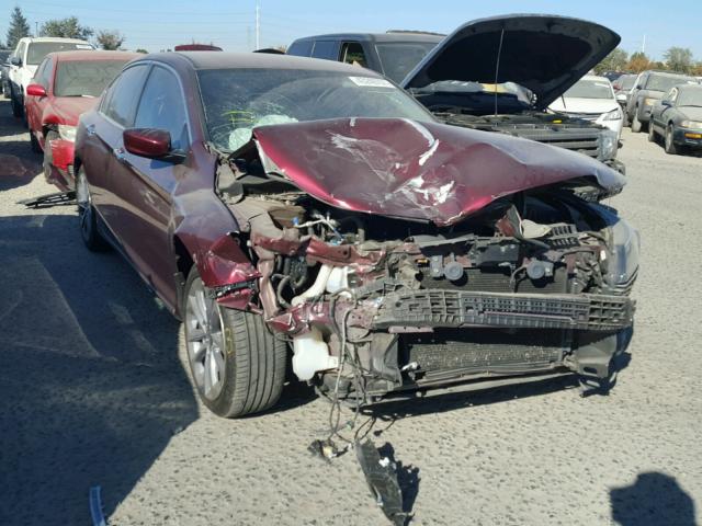 1HGCR2F5XDA269254 - 2013 HONDA ACCORD SPO BURGUNDY photo 1