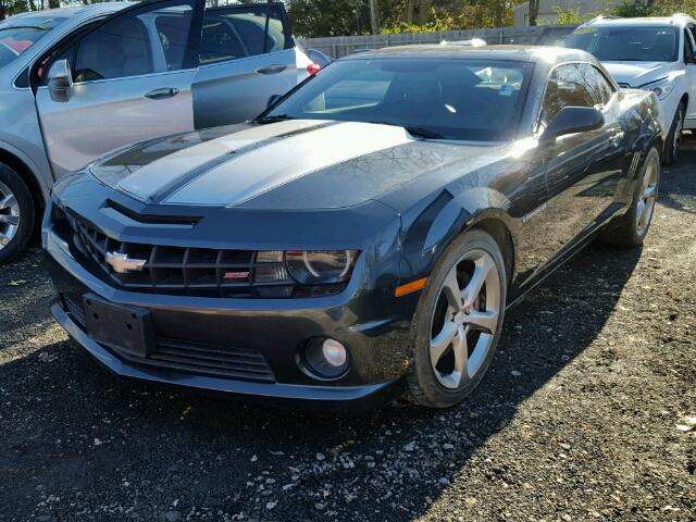 2G1FK1EJ8D9223841 - 2013 CHEVROLET CAMARO 2SS BLACK photo 2