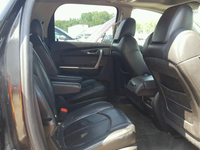 1GKER23778J265539 - 2008 GMC ACADIA SLT შავი ფოტო 6