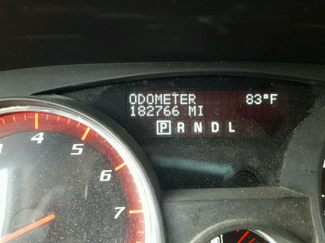 1GKER23778J265539 - 2008 GMC ACADIA SLT შავი ფოტო 8