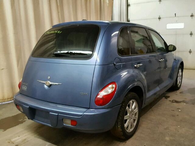 3A4FY58B97T612758 - 2007 CHRYSLER PT CRUISER BLUE photo 4