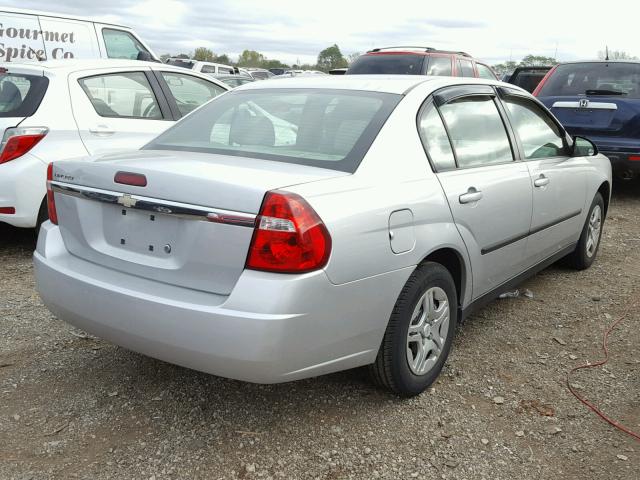 1G1ZS52F94F181191 - 2004 CHEVROLET MALIBU SILVER photo 4