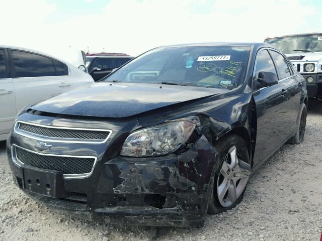 1G1ZB5E09CF191628 - 2012 CHEVROLET MALIBU LS BLACK photo 2