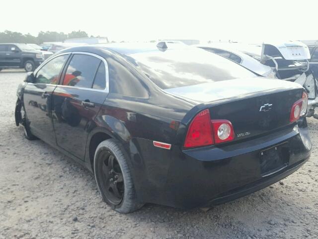 1G1ZB5E09CF191628 - 2012 CHEVROLET MALIBU LS შავი ფოტო 3