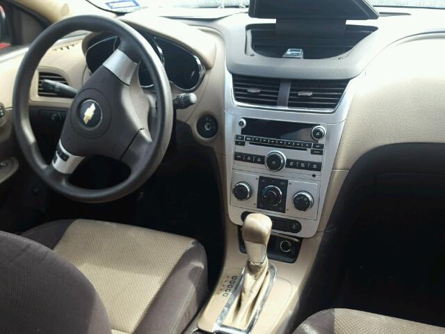 1G1ZB5E09CF191628 - 2012 CHEVROLET MALIBU LS შავი ფოტო 9